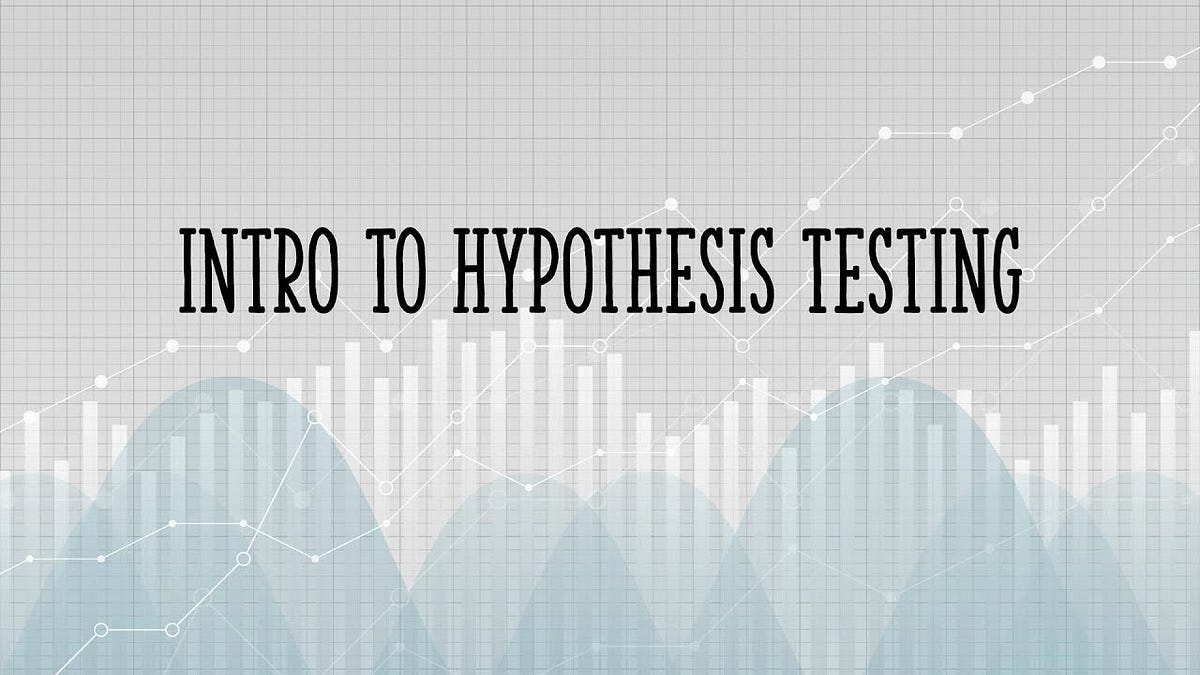 Hypothesis Testing. Hypothesis testing is a form of… by Devendra
