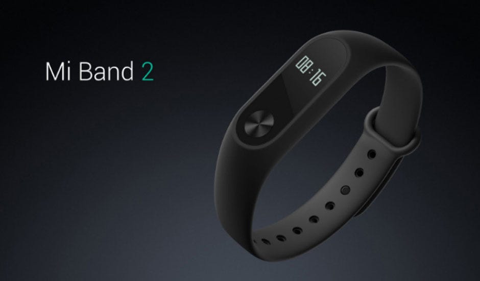 mi band 2 running