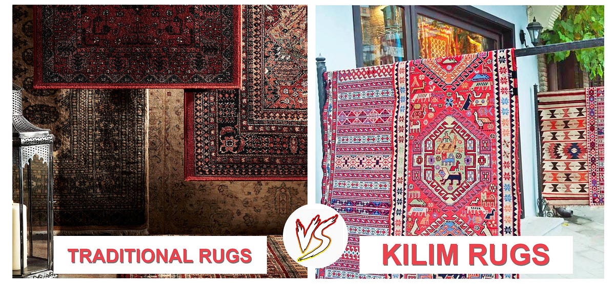 Difference Between Kilim Rugs And Traditional Rugs by Rugsville Medium