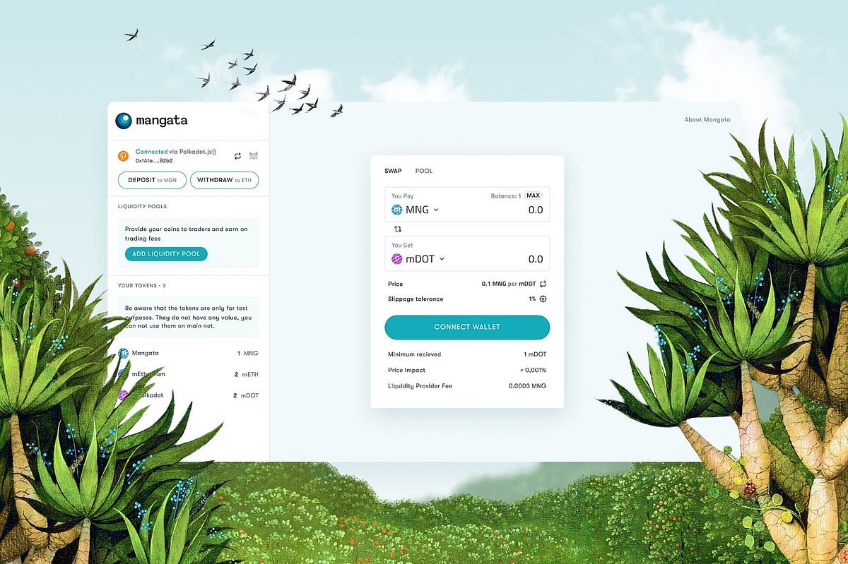 Polychain Capital-Led Mangata Builds Sleek and Fair Trading Terminal for Polkadot Assets, Raises $1.