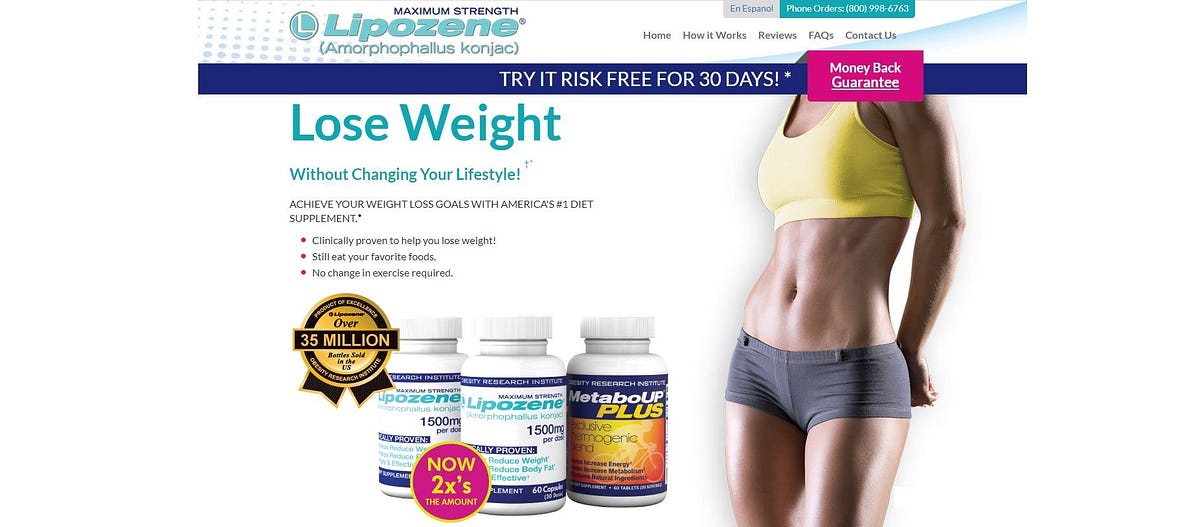 How Much Weight Can I Lose On Lipozene Lipozene Review — What is it and Does it Work? | by Health and Fitness