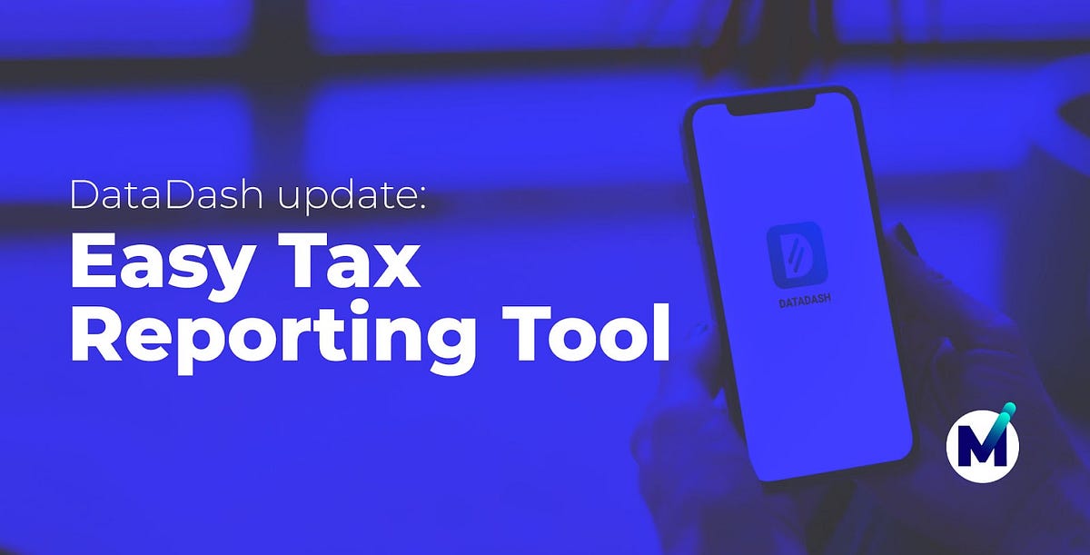 MXC DataDash Update: Easy Tax Reporting Tool