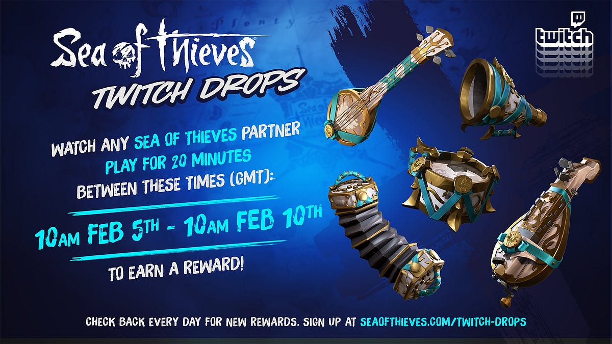 Twitch Drops And Bonus Reward Weekend By Jeff Onan Golden Sands Blogpost Medium