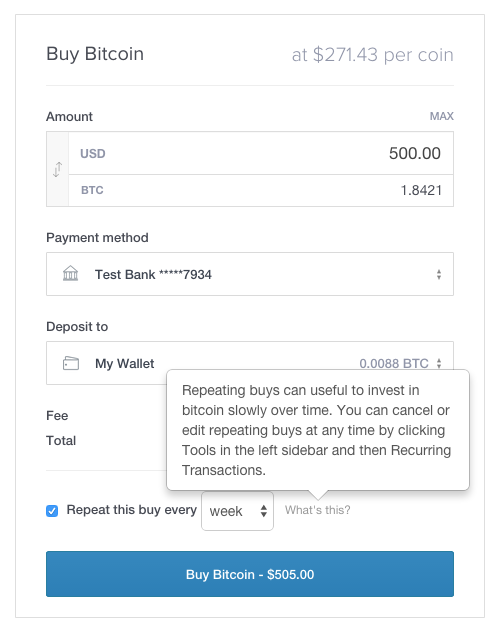 Easier Recurring Buys And Sells On Coinbase The Coinbase Blog - 