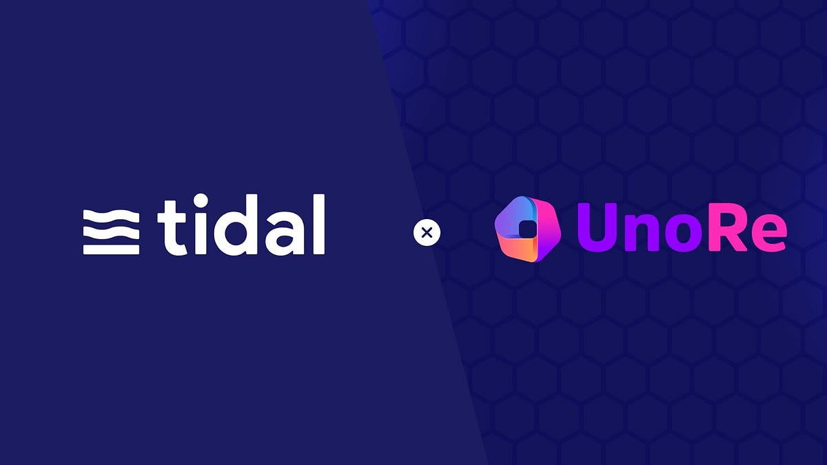 Tidal Finance enters into a strategic partnership with UnoRe to bridge the gap between insurance…
