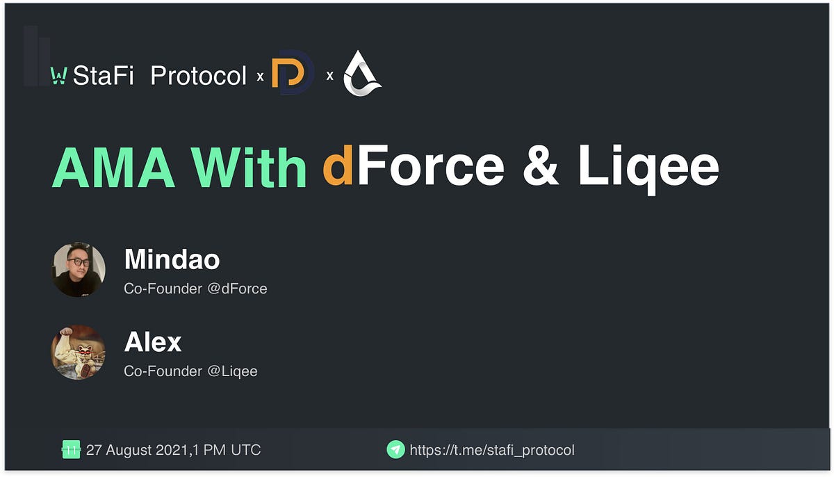 The Recap of AMA with dForce and Liqee