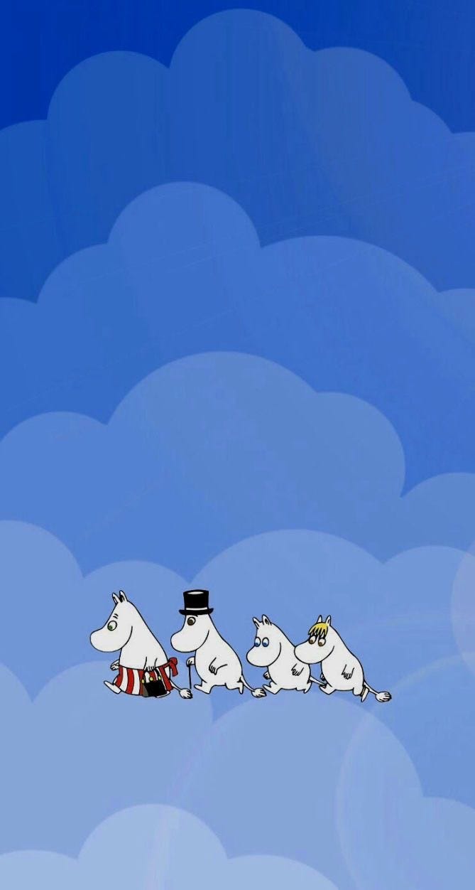 ムーミン Moomin 05 By Iphone Wallpaper Medium