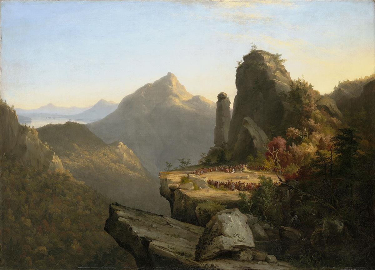Thomas Cole Le Cours De L Empire