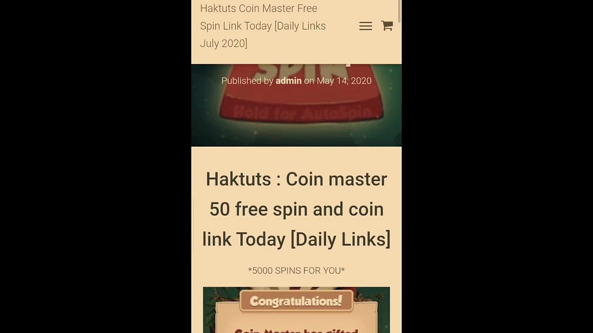 Coin Master 50 Free