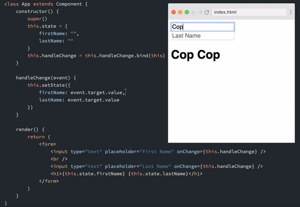 Using Forms in the ‘React’ JavaScript Library | by Ross Mawdsley | Medium