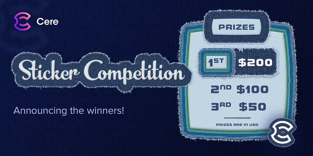 Cere Network Sticker Competition Results!