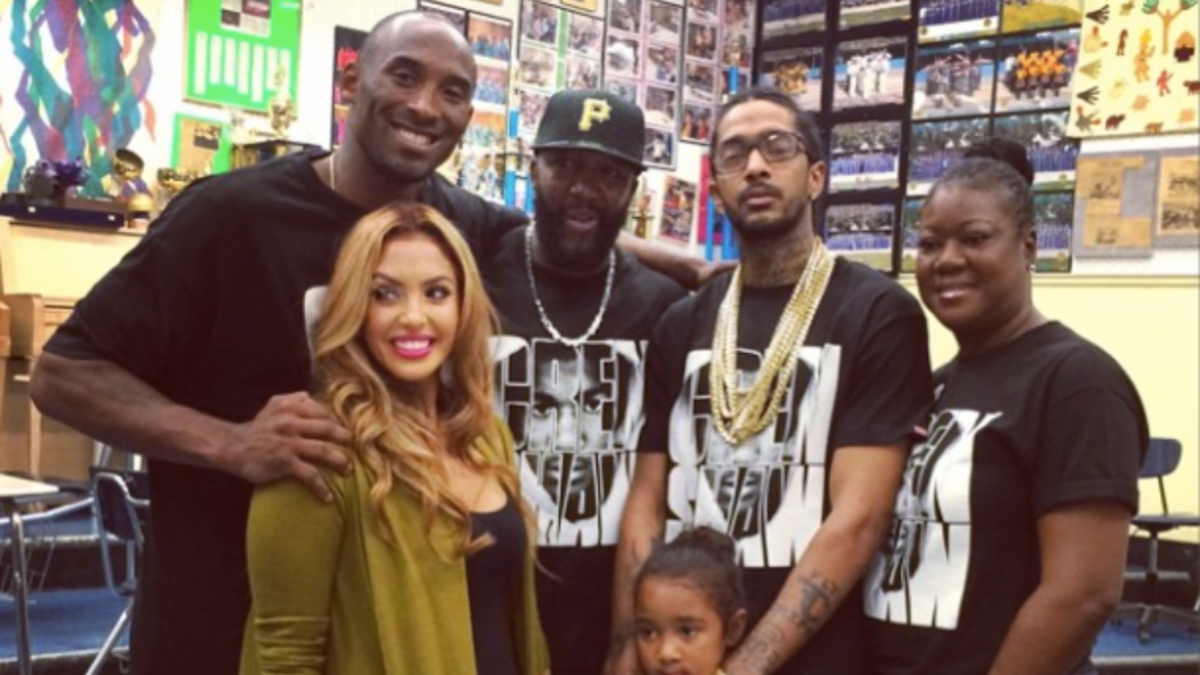 nipsey hussle and kobe shirt