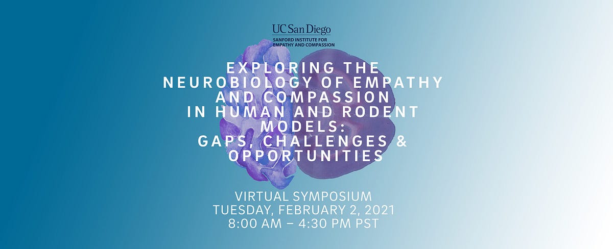 The Neurobiology Of Empathy Compassion Ucsd Zoominar By Dr Jarryd Willis Phd Medium