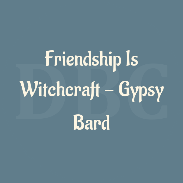 Guitar Chords Friendship Is Witchcraft — Gypsy Bard — Misc Cartoons ...