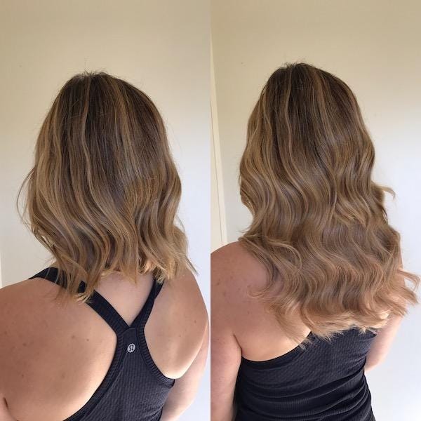 Can You Use Halo Extensions On Short Hair By Sitting Pretty Halo Hair Medium