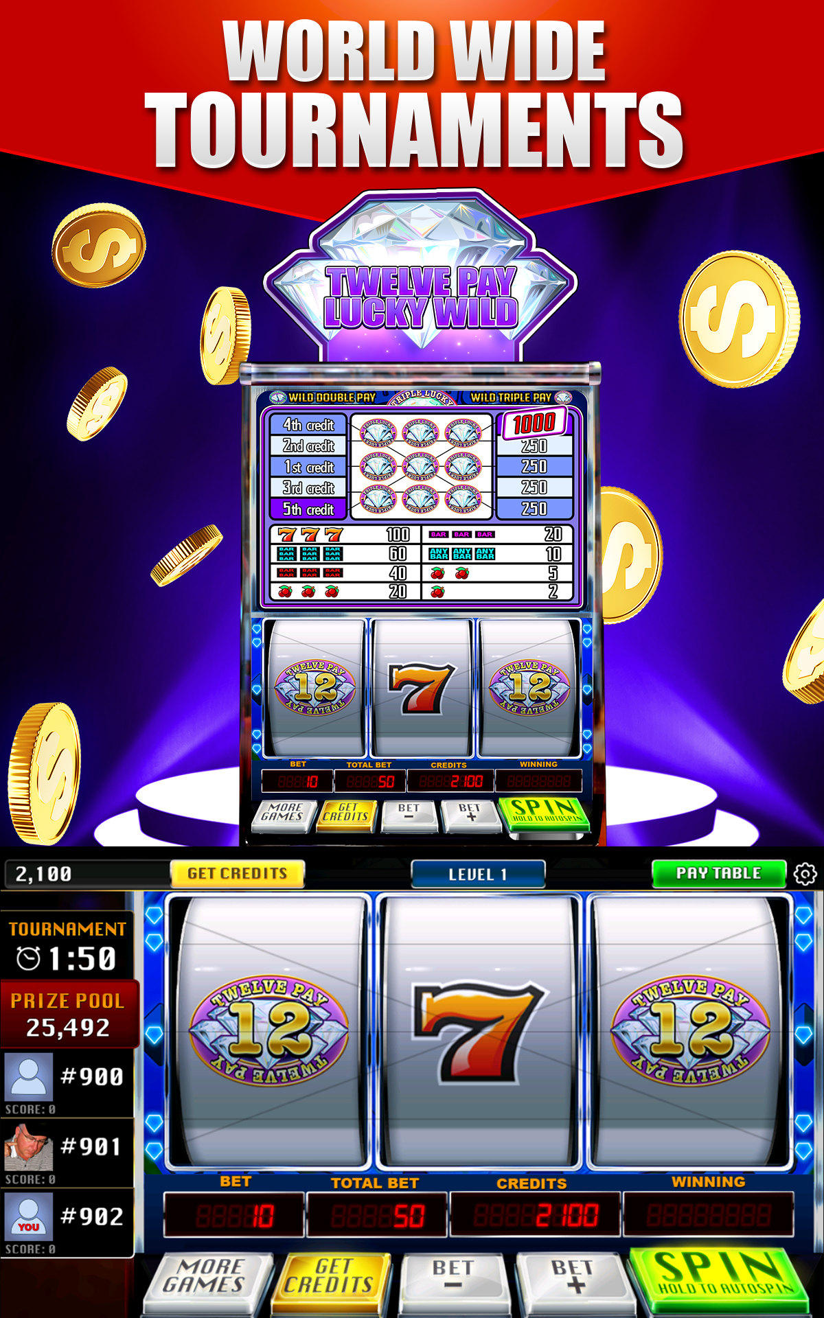 Real Slot Machine Games online, free