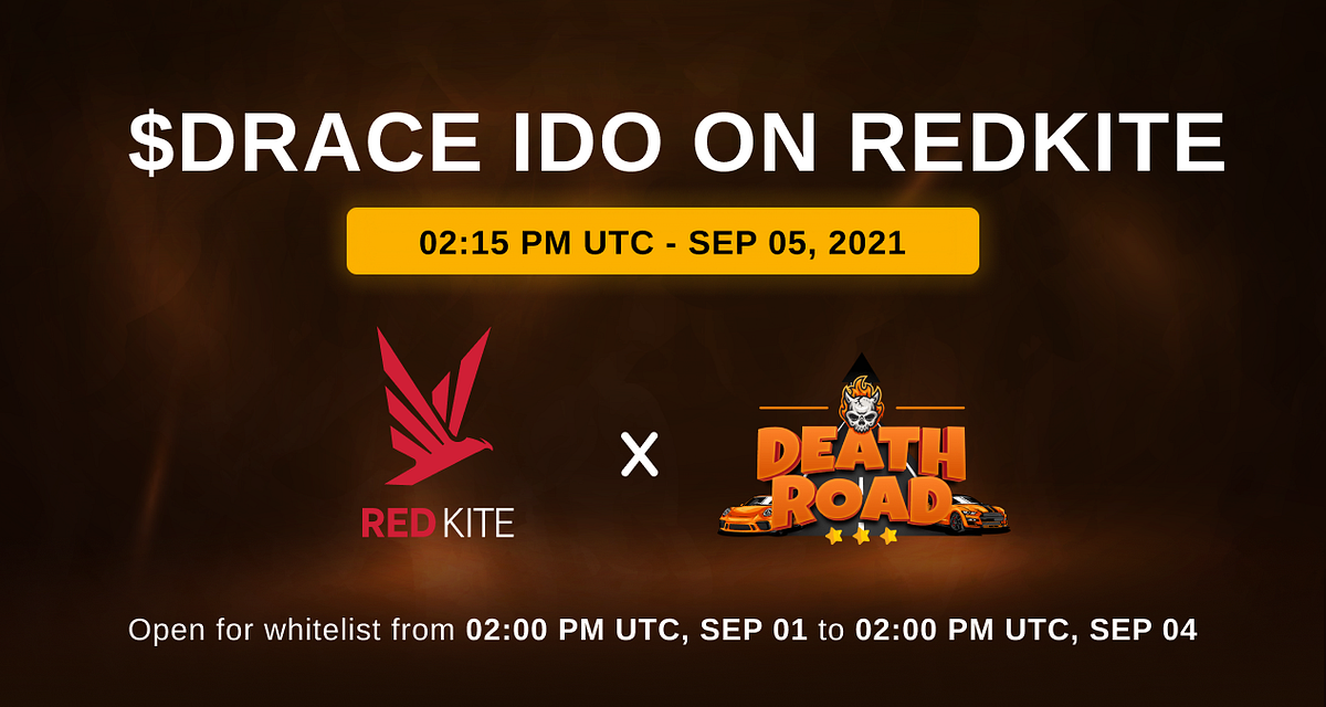 Let’s register for $DRACE IDO Whitelist on the Red Kite launchpad!