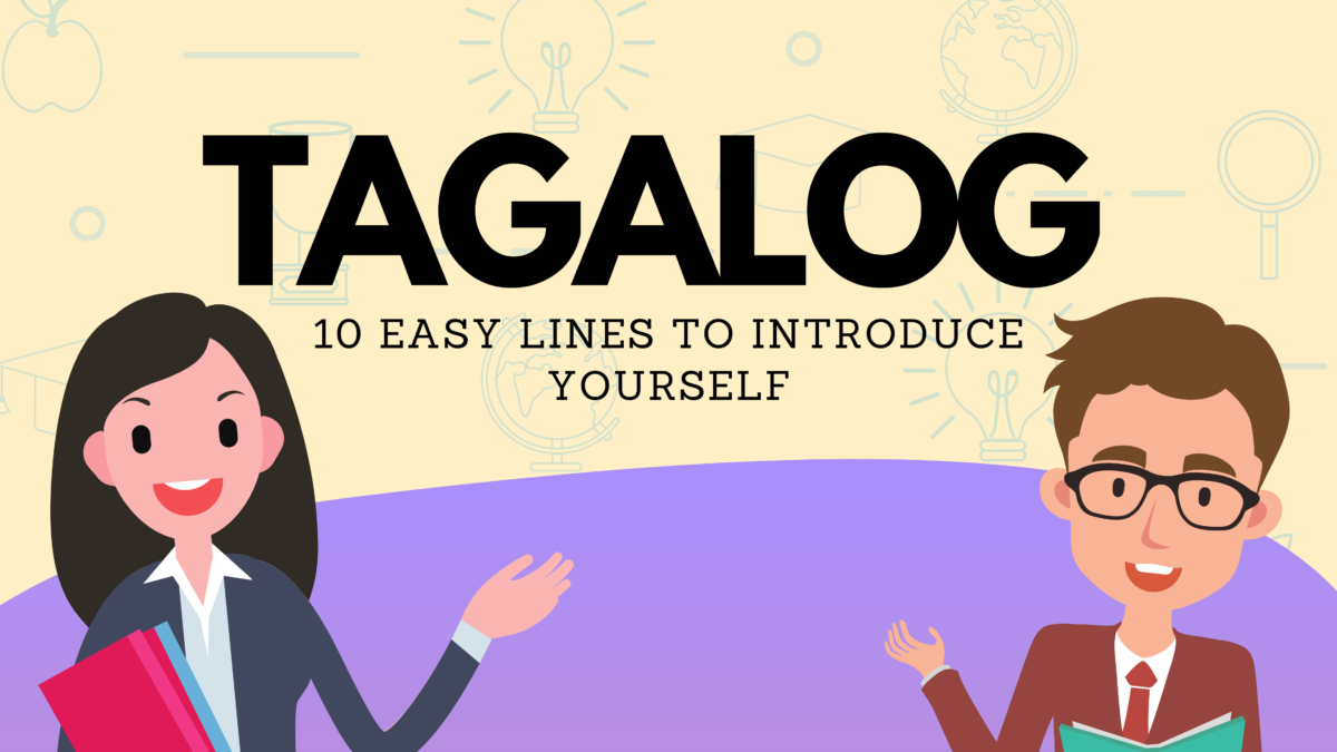 introduce yourself tagalog essay for students