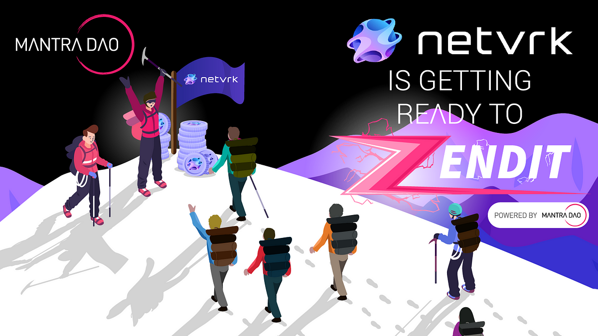 Netvrk/ZENDIT NFT LAND SALE: Announcement, Participation, and Pool Details!