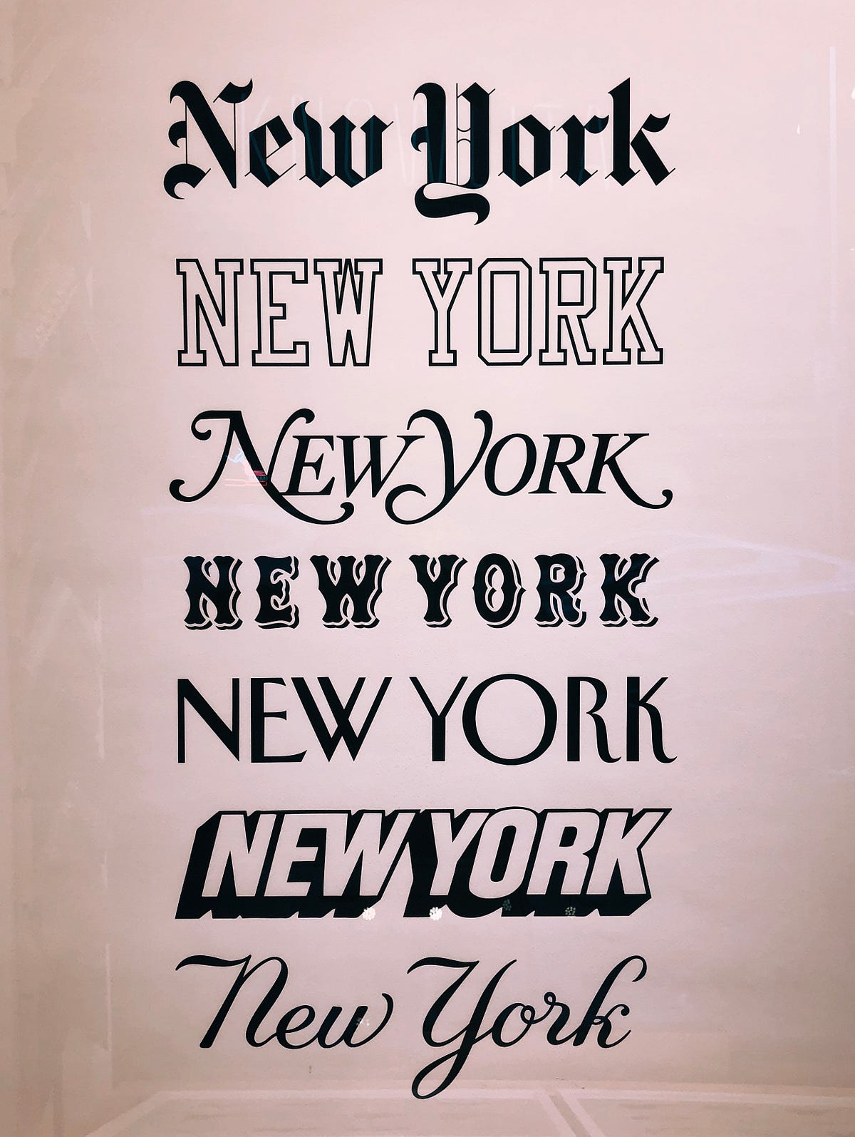 Fonts are fascinating. A short article on typefaces where I  by