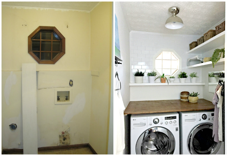 Laundry Room Makeover Diy Plywood Countertop Dan Simmons Medium