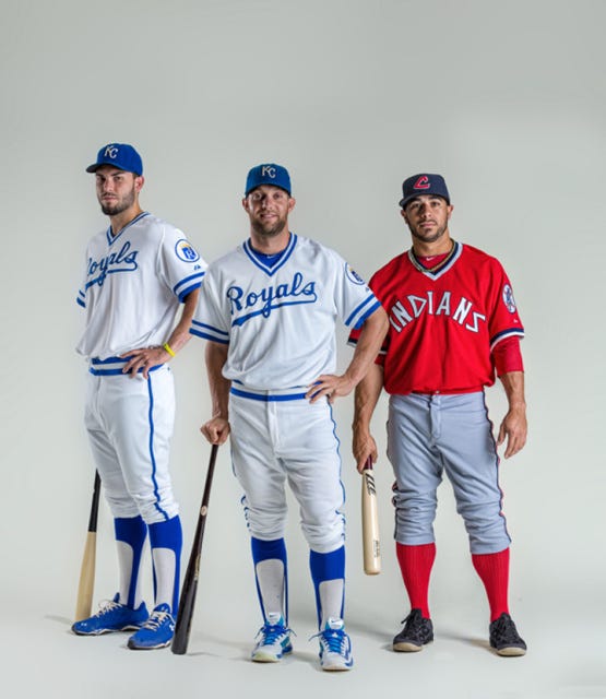 kansas city royals throwback jersey