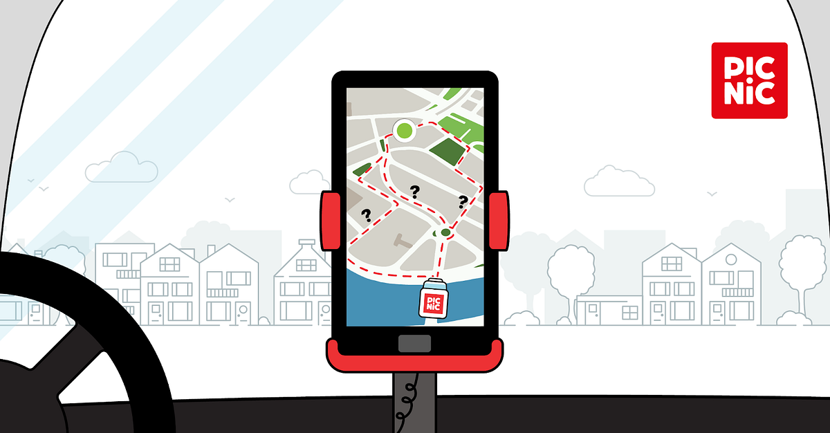Real-time delivery tracking with the Picnic Delivery Radar
