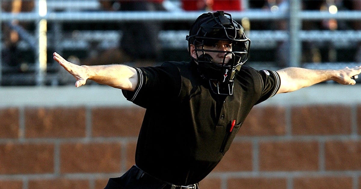 What I Wear as an Umpire. Baseball and 