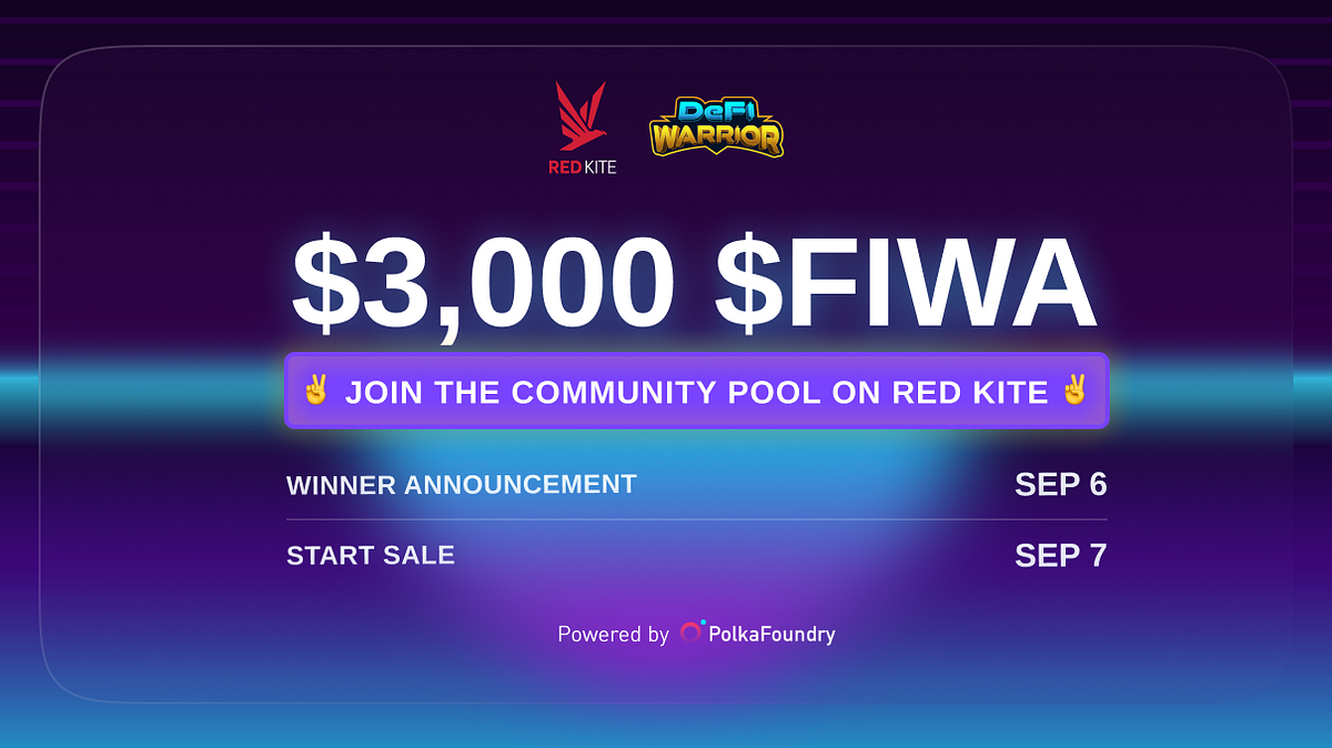DeFi Warrior Community pool is Open! No Tier or Whitelist Application is Needed!