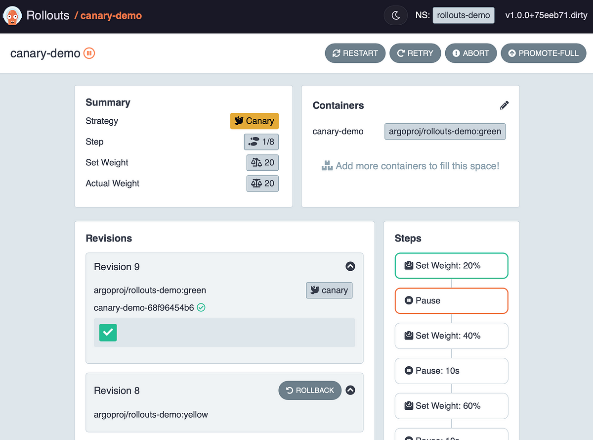 The Argo maintainers are proud to introduce Argo Rollouts v1.0! Read on to understand the motivations and design for this project and our journey to v