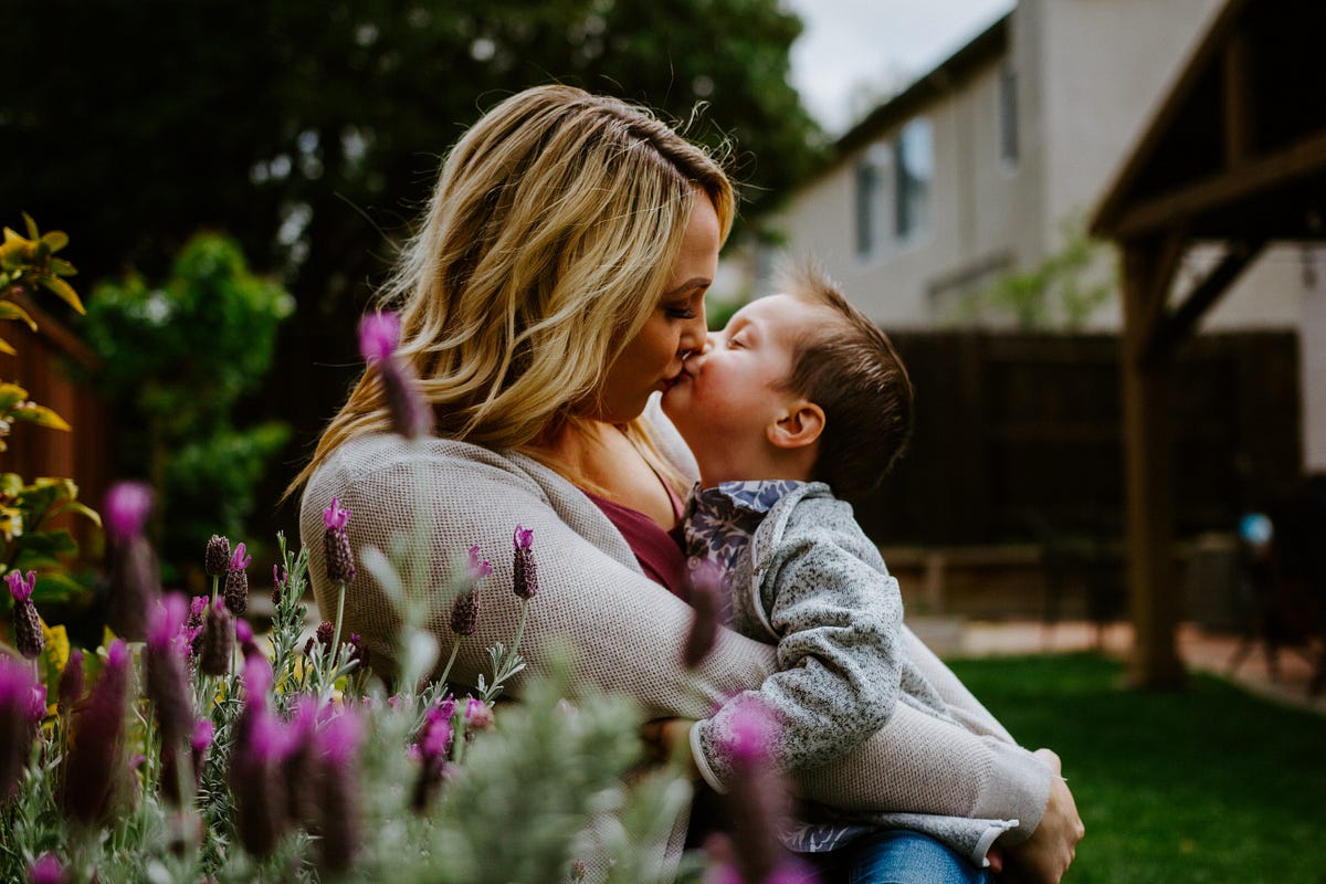 So My Toddler Tried To Kiss Me On The Lips And I Recoiled By Jamie D Stacey Modern Parent Medium
