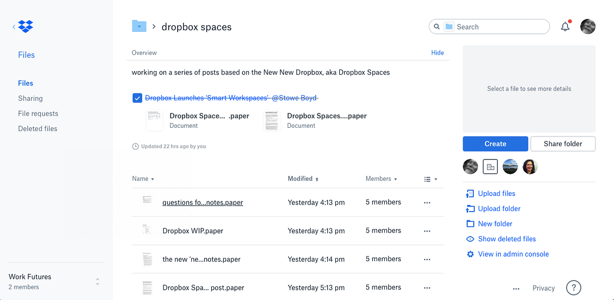 dropbox inc or tm