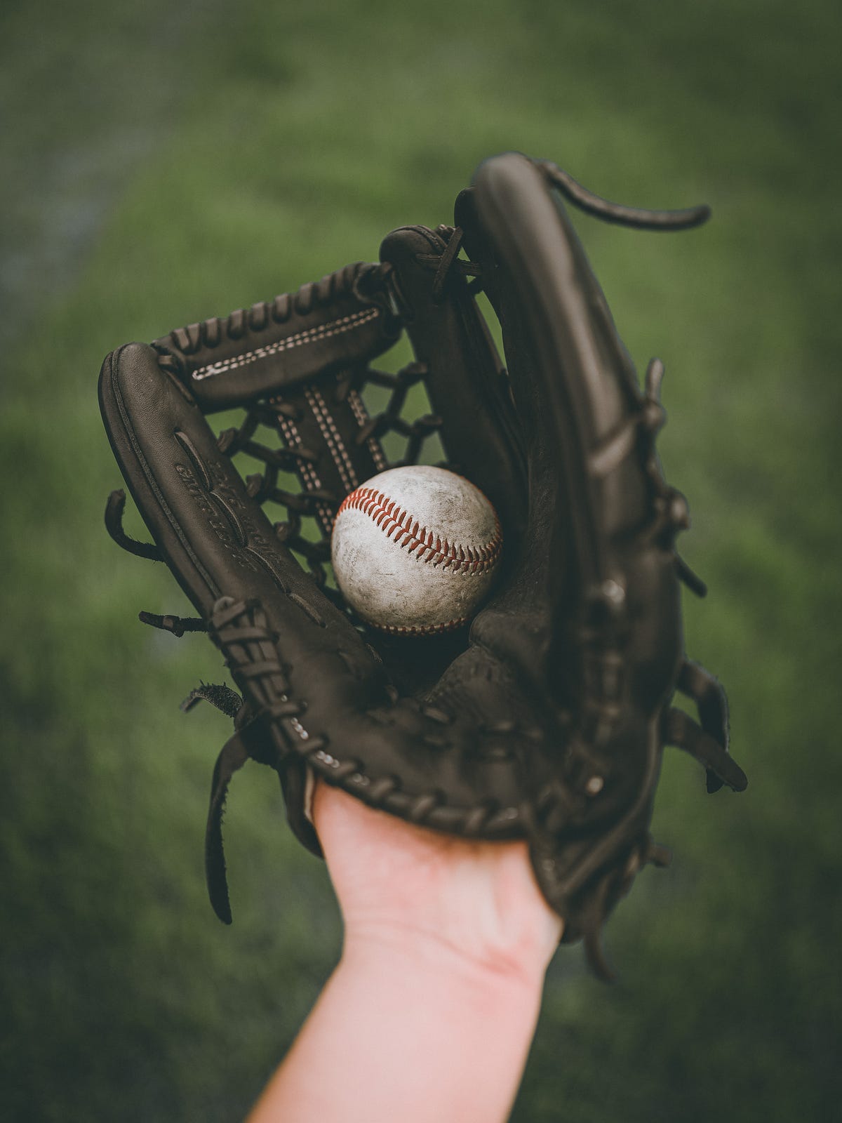 The Smell of My Baseball Glove. Grass was as likely to grow on the hood… by E.G. Silverman