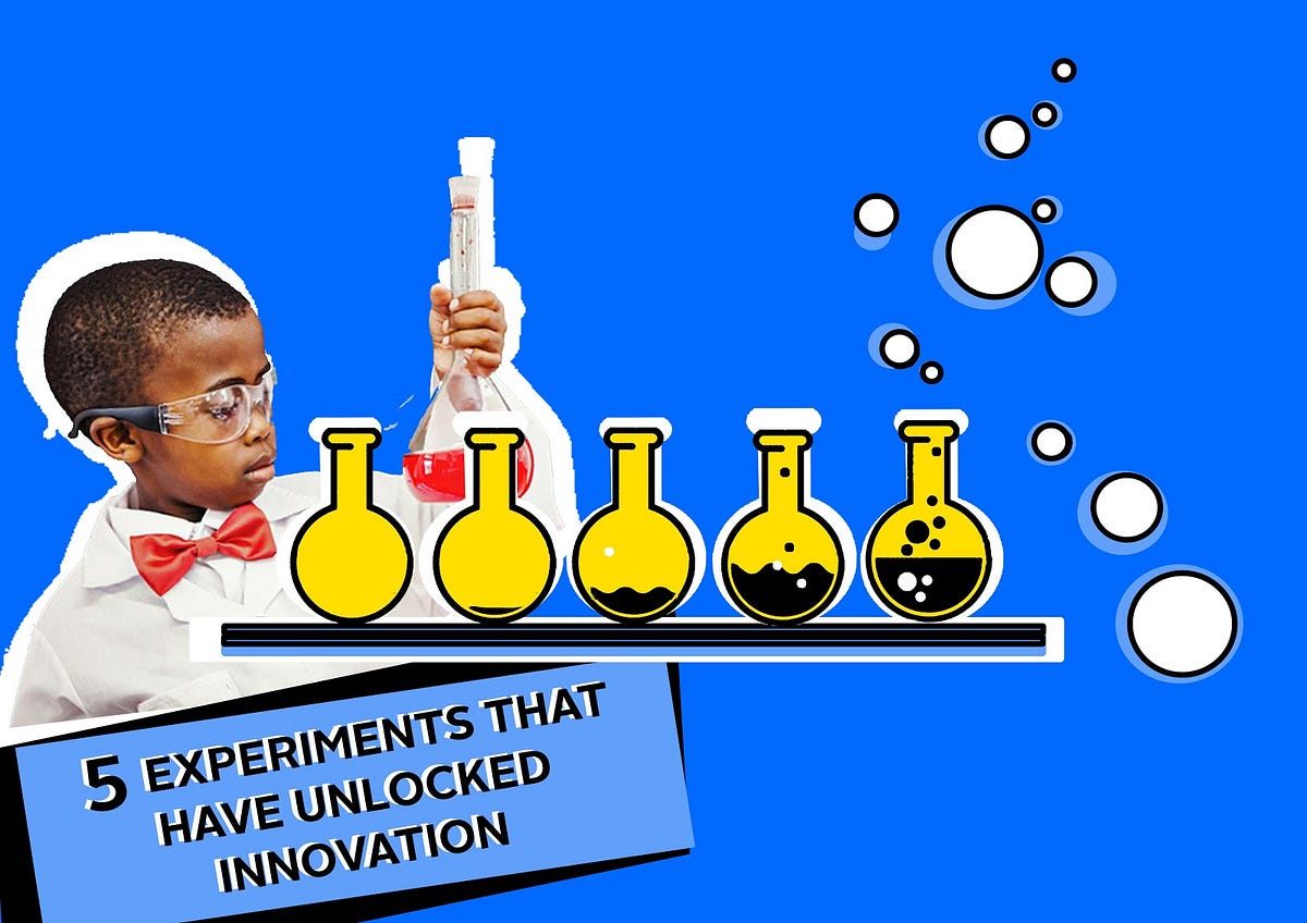 Getting experimental. 5 inspiring examples of experiments that have