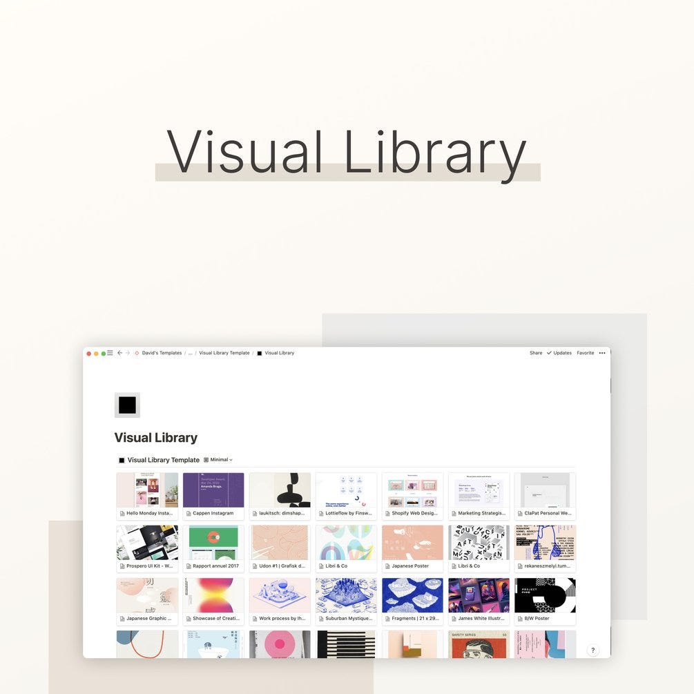 Creating a Visual Library in Notion | by Dave, The Notion Coach | Medium