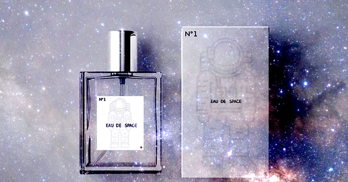 nasa eau de space