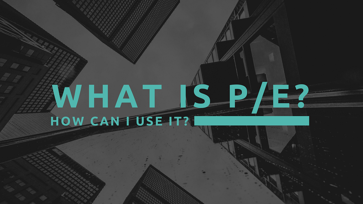 What Is P E And How Can You Use It By Robin Rikas ai Medium