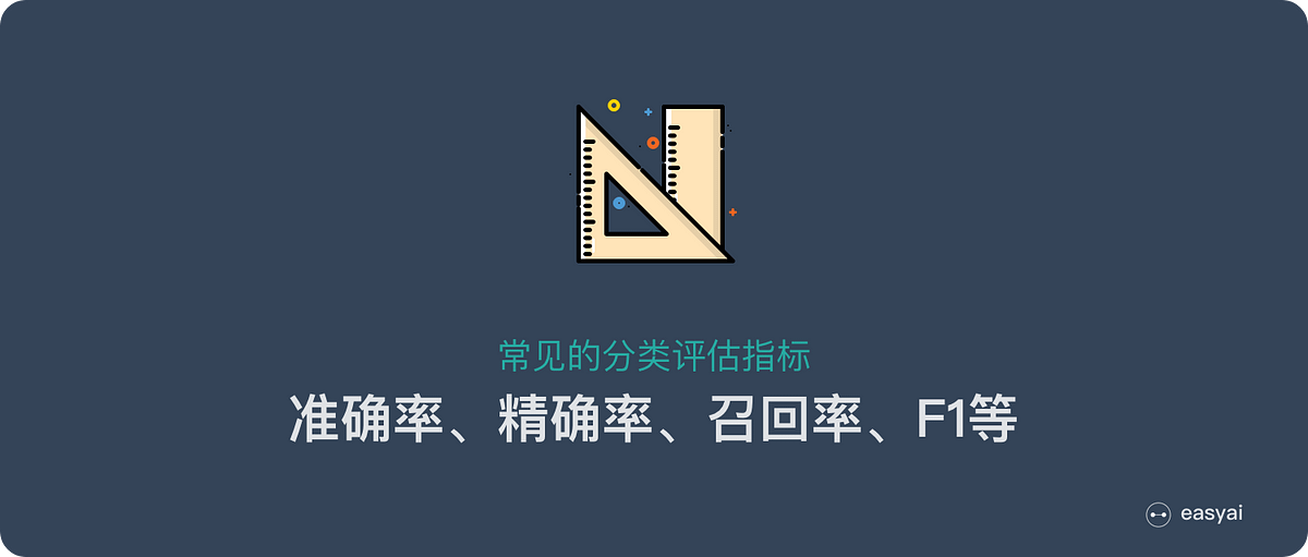 一文看懂机器学习指标 准确率 精准率 召回率 F1 Roc曲线 Auc曲线 By Easyai 人工智能知识库 Medium