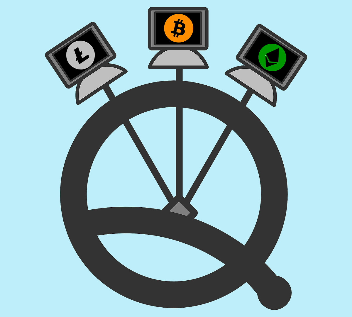 Quantum Computing and Blockchain. An Honest Introduction to Quantum