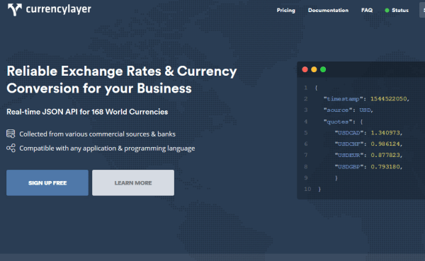 Top 10 Currency And Forex Apis Oanda Xe And Currencylayer - 