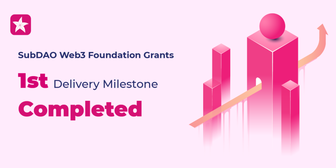 SubDAO Completes the First Delivery Milestone for Web3 Foundation Grants