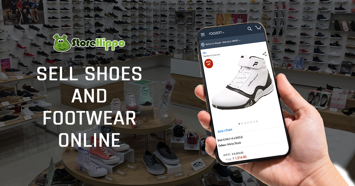 selling shoes online business