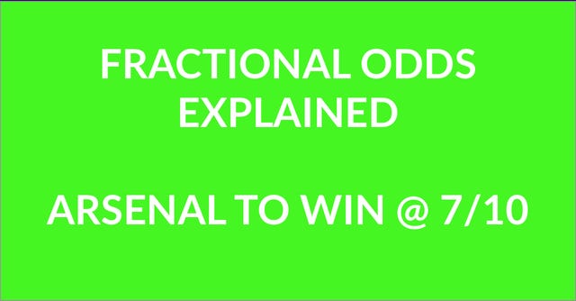 Betting Odds Explained