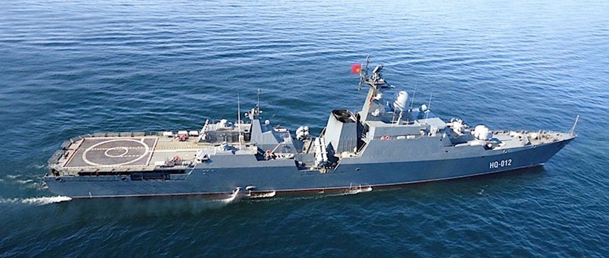Vietnamese Navy Gepard frigates. The 4 Gepard frigates are the most… | by  China_SCS_Info | Indo-Pacific Geomill | Medium