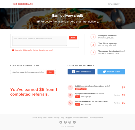 Great Food Better Friends Introducing The Brand New Doordash