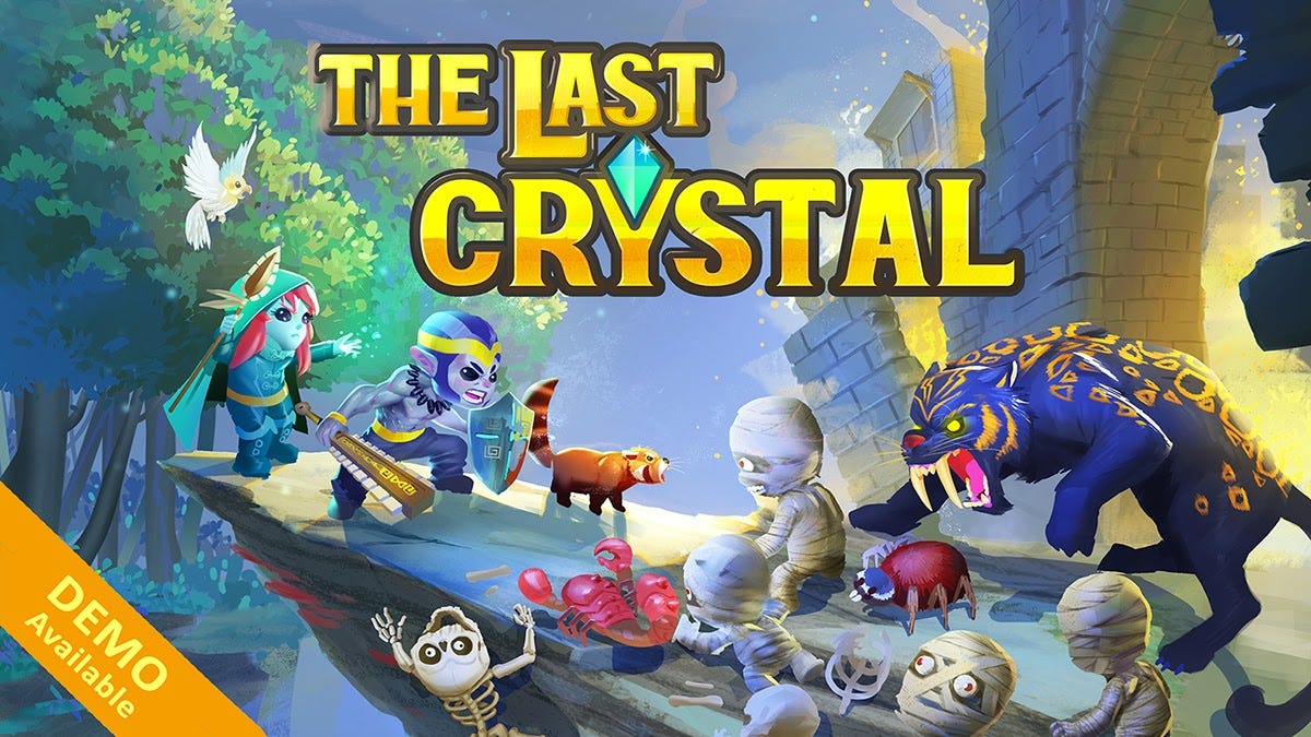 The Last Crystal — Coop Adventure Game — Kickstarter and demo release