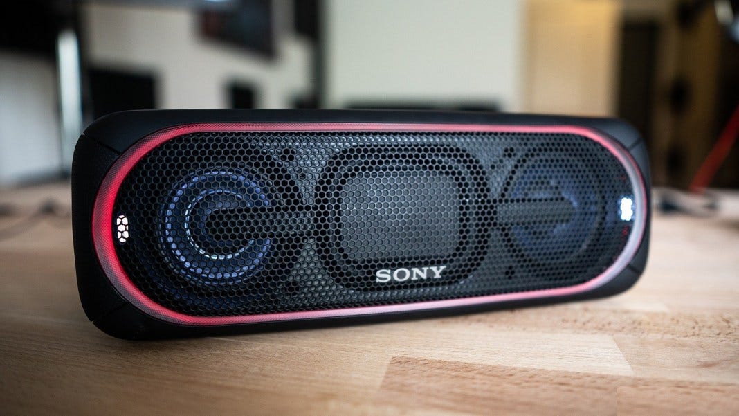 sony xb40 watts
