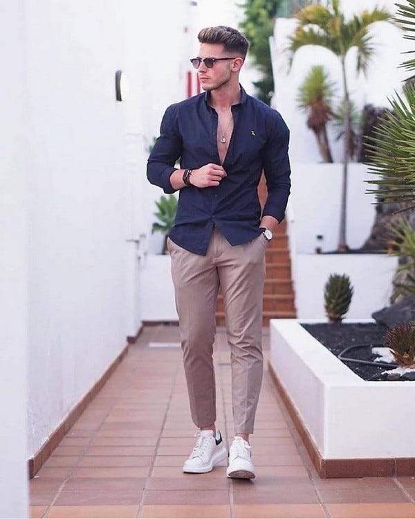 latest trend men's casual wear