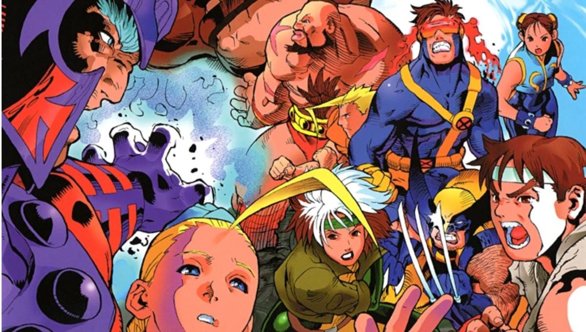 xmen vs street fighter arcade game