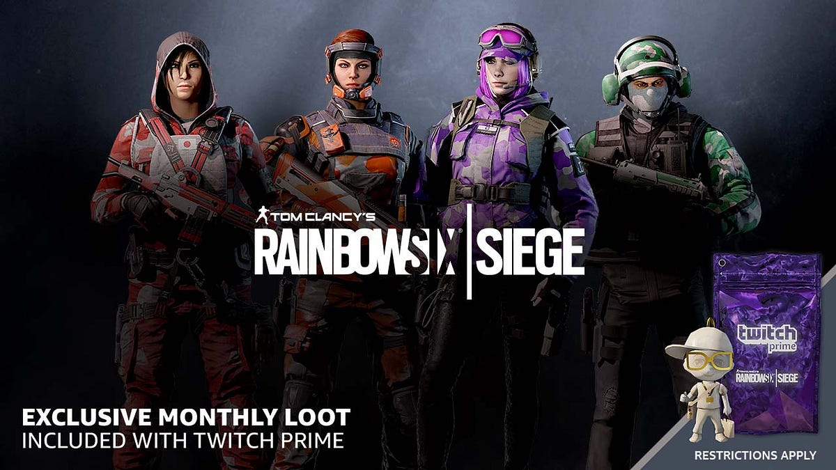 Twitch Rainbow Six Siege Pack